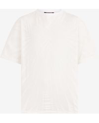 Roberto Cavalli - T-Shirt With Ray Print - Lyst