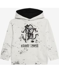 Roberto Cavalli - Sweatshirt With Monogram Rc - Lyst