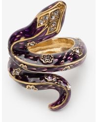 Roberto Cavalli - Serpentine Ring - Lyst