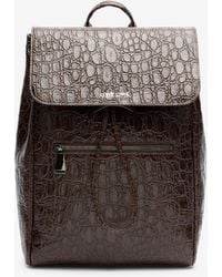 Roberto Cavalli - Crocodile Scale-Effect Backpack - Lyst