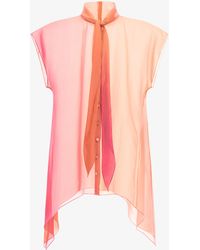 Roberto Cavalli - Bow Detail Shirt - Lyst