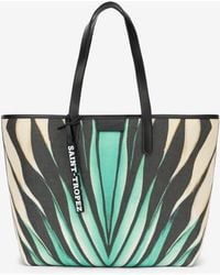 Roberto Cavalli - Ray Of Sea Print Shopping Bag - Lyst