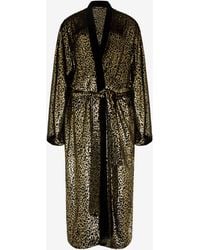 Roberto Cavalli - Fil Coupé Leopard Print Coat - Lyst