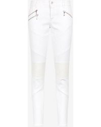 Roberto Cavalli - Just Cavalli Panelled Straight-leg Jeans - Lyst