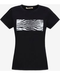 Roberto Cavalli - T-Shirt With Logo - Lyst