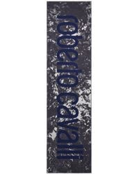Roberto Cavalli - Scarf With Appaloosa Print And Logo - Lyst