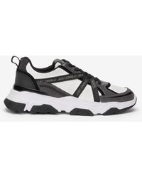 Roberto Cavalli - Chunky Leather Sneakers - Lyst