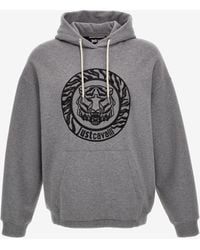 Roberto Cavalli - Just Cavalli Tiger Logo Front-Pocket Sweatshirt - Lyst