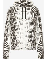 Roberto Cavalli - Zebra Print Sweatshirt - Lyst