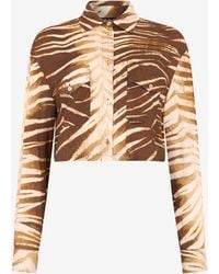 Roberto Cavalli - Natural Barb Print Shirt - Lyst