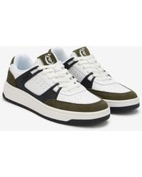 Roberto Cavalli - Leather Sneakers - Lyst