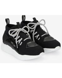 Roberto Cavalli - Sneakers With Snake-Effect Inserts - Lyst