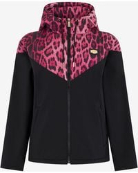 Roberto Cavalli - Hooded Bomber Jacket - Lyst