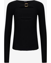 Roberto Cavalli - Gerippter Pullover - Lyst