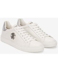 Roberto Cavalli - Sneaker With Monogram Rc - Lyst