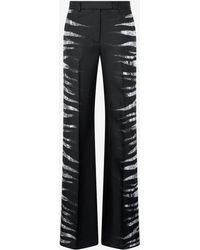 Roberto Cavalli - Hose Mit Print Zebra Seitlich - Lyst