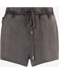 Roberto Cavalli - Shorts With Logo On The Back - Lyst