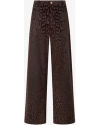 Roberto Cavalli - Jaguar Skin Corduroy Pants - Lyst