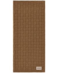 Roberto Cavalli - Alpaca Blend Scarf With Branded Tag - Lyst