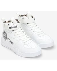 Roberto Cavalli - High Top Sneakers - Lyst