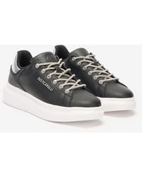 Roberto Cavalli - Sneakers À Lacets Avec Strass - Lyst