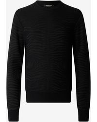 Roberto Cavalli - Sweater With Zebra Pattern - Lyst