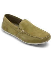 Rockport Warner Loafer Shoes - Green