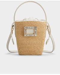 Roger Vivier - Viv' Skate Mini Bucket Bag - Lyst