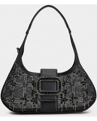 Roger Vivier - Mesh Pilgrim Mini Hobo Bag - Lyst