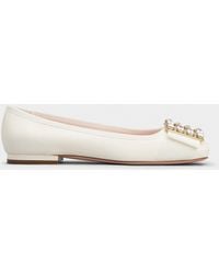 Roger Vivier - Bailarina très vivier en piel - Lyst