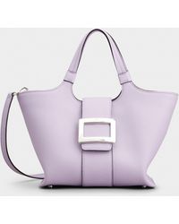 Roger Vivier - Belle Vivier Mini Shopping Bag - Lyst