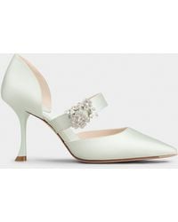 Roger Vivier - Efflorescence D'Orsay Mary Jane Pumps - Lyst