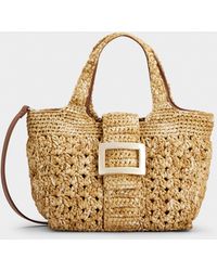 Roger Vivier - Belle Vivier Mini Shopping Bag - Lyst