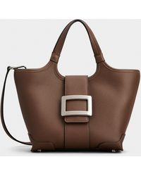 Roger Vivier - Belle Vivier Mini Shopping Bag - Lyst