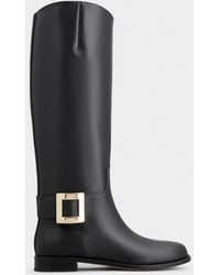 Roger Vivier - Botines très vivier en piel - Lyst
