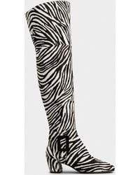 Roger Vivier - Choc Cuissard Boots - Lyst