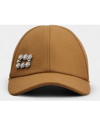 Roger Vivier - Efflorescence Baseball Cap - Lyst