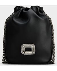 Roger Vivier - "Pilgrim Nano" Mini Crossbody Bag - Lyst