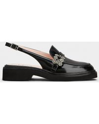 Roger Vivier - Viv' Rangers Slingback Loafers - Lyst