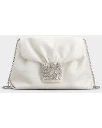 Roger Vivier - Efflorescence Mini Bag With Sequins - Lyst