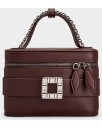 Roger Vivier - Vanity Très Vivier Micro Bag - Lyst
