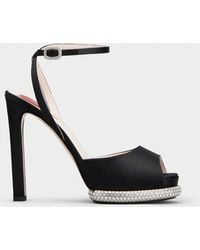 Roger Vivier - Viv' Choc Platform Sandals - Lyst