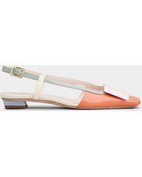 Roger Vivier - Belle Vivier Slingback Ballerinas - Lyst