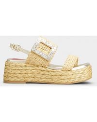 Roger Vivier - Wedge Sandals - Lyst