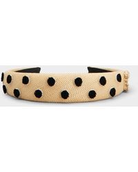Roger Vivier - Polka Dot Très Vivier Hairband - Lyst