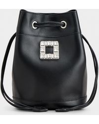 Roger Vivier - Sac Seau Très Vivier En Cuir - Lyst