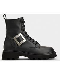 Roger Vivier - Viv' Rangers Truck Booties - Lyst