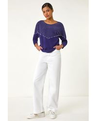 Roman - Sunray Shimmer Knit Jumper - Lyst