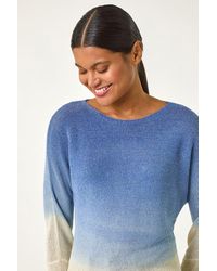 Roman - Ombre Shimmer Knit Jumper - Lyst