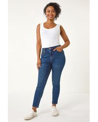 Roman Petite - Skinny Stretch Jeans - Lyst